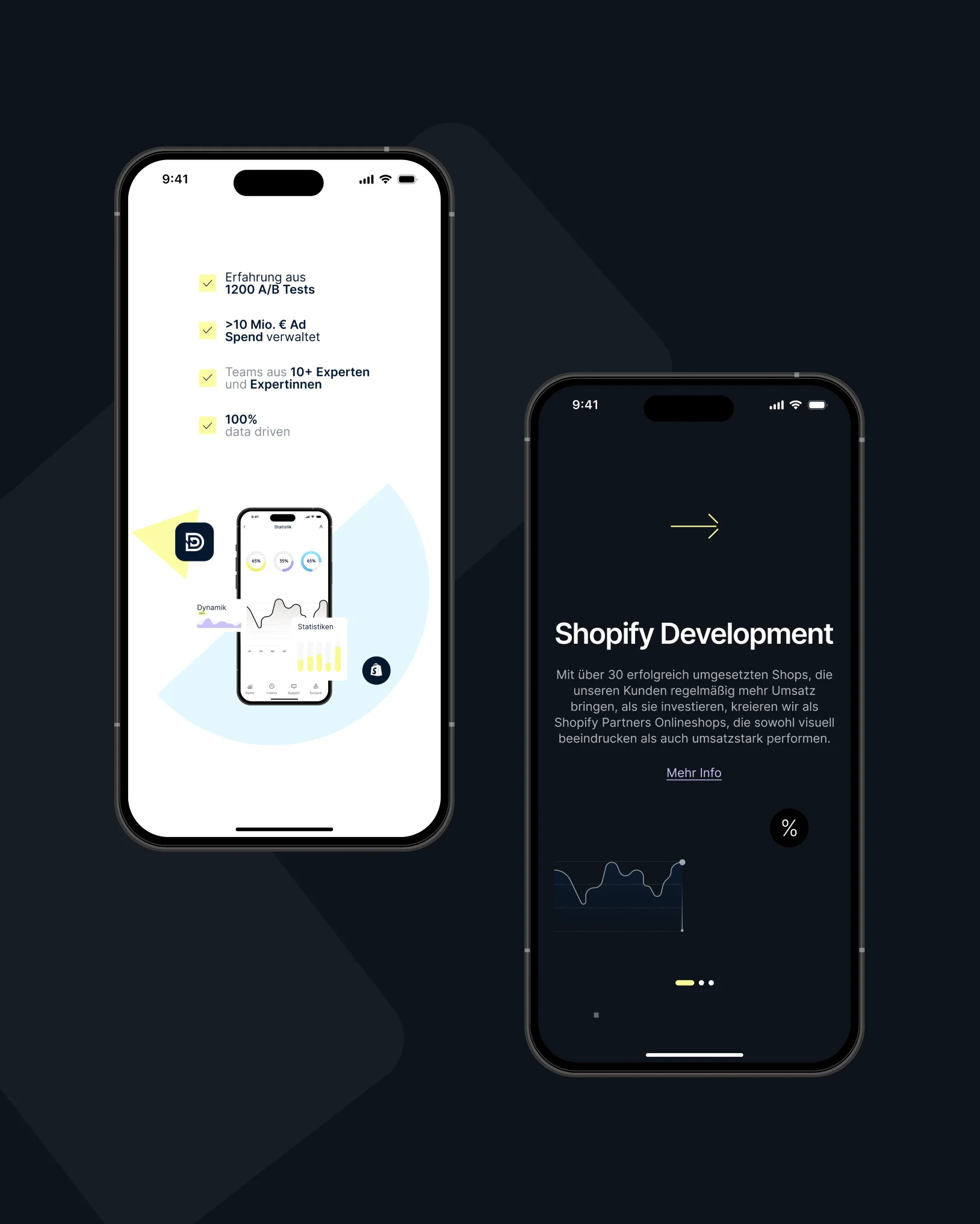 Dürr — data-driven e-commerce site