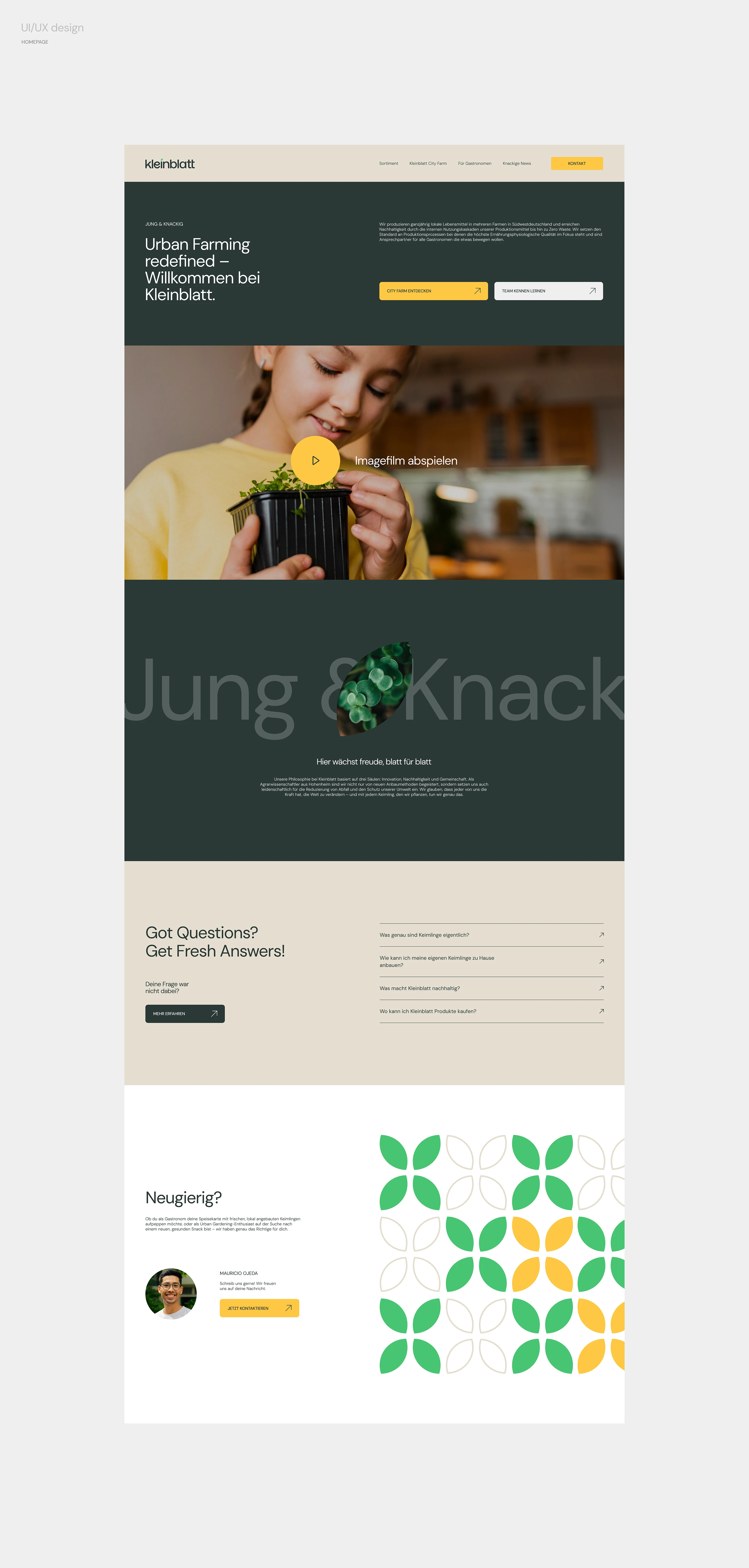 Kleinblatt — city-farm brand & web — screen 13