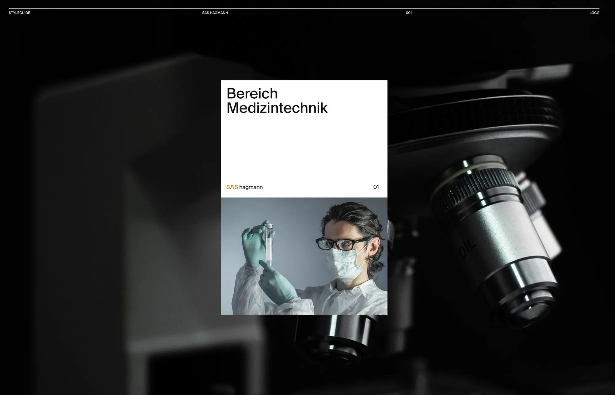 SAS Hagmann — Medtech brand identity