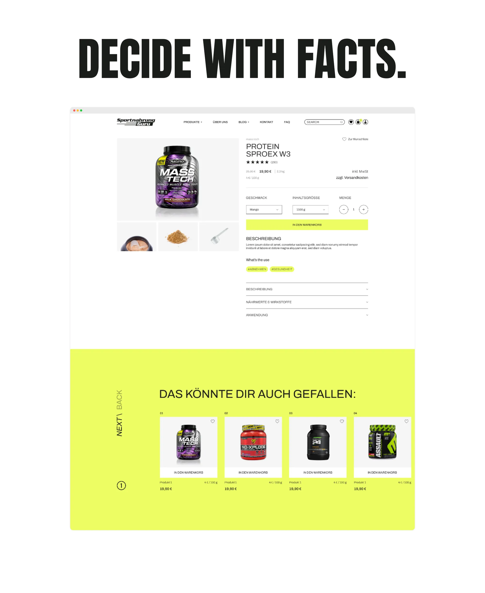 Sproex — Sports-nutrition e-commerce — screen 6