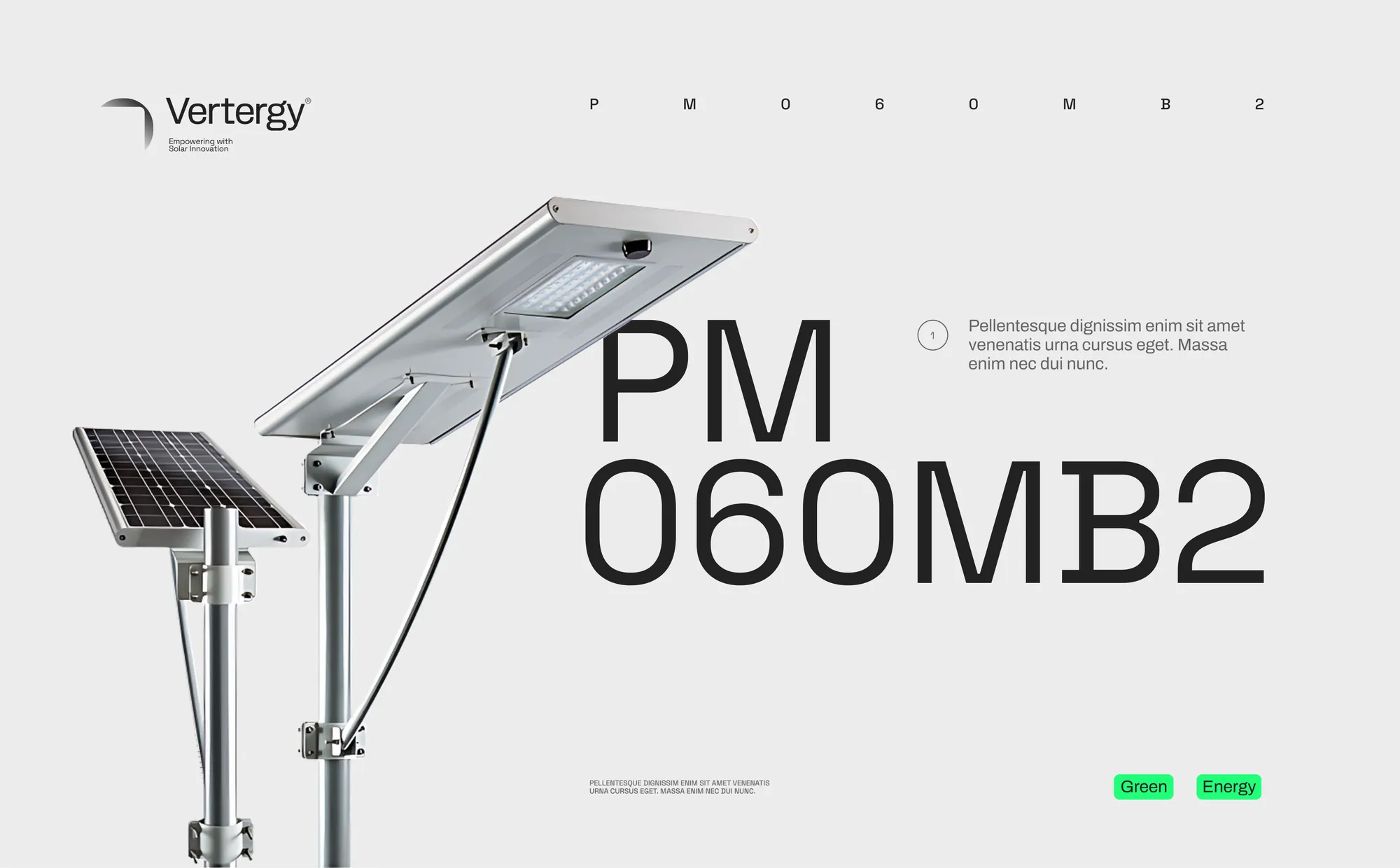 Vertergy — Solar brand identity & website