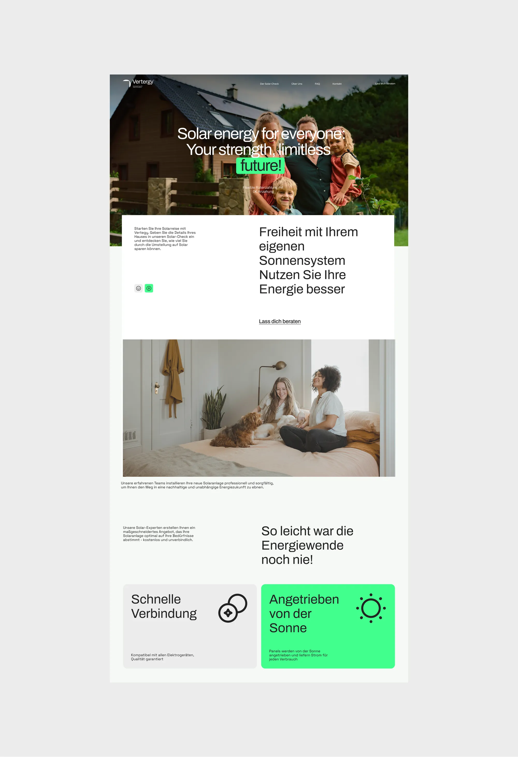Vertergy — Solar brand identity & website — screen 8