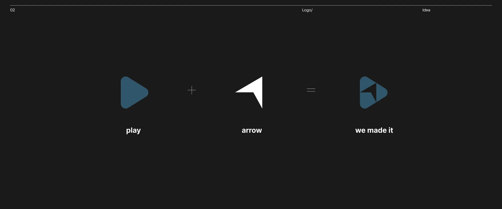 We Made It — Brand identity & website — screen 3